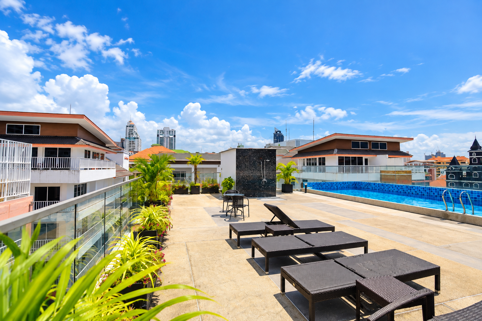 ทัศนียภาพและบรรยากาศโครงการ C-View Residence
