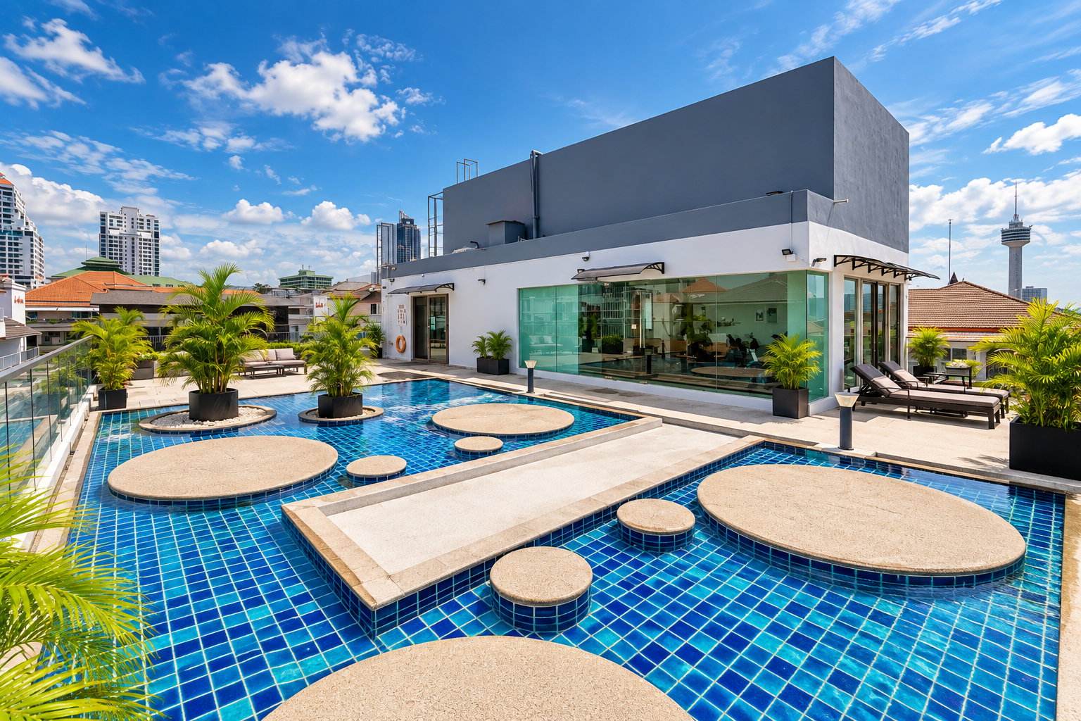 ทัศนียภาพและบรรยากาศโครงการ C-View Residence